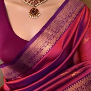 Elegant Floral Saree